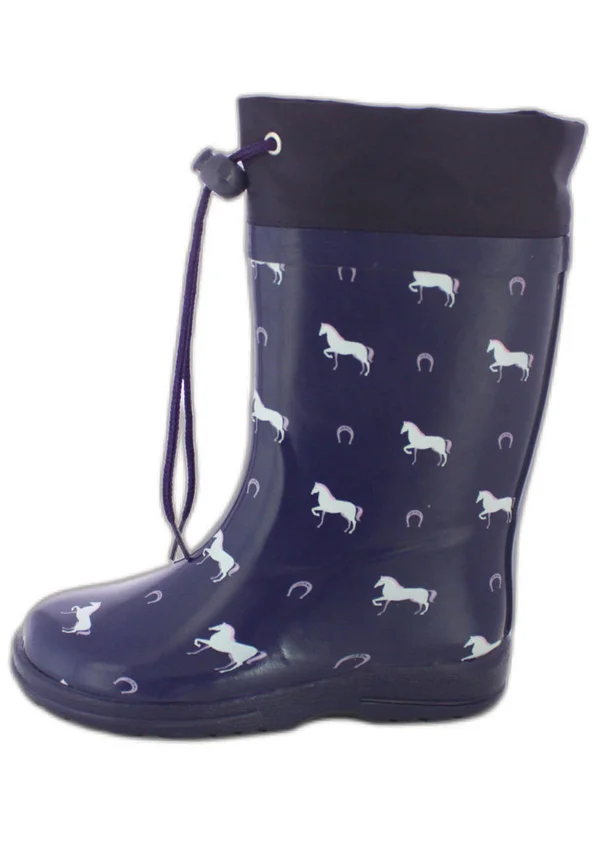 HORSES - Gummistiefel - lila