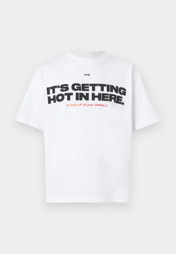 HOT IN HERE - T-Shirt print - white