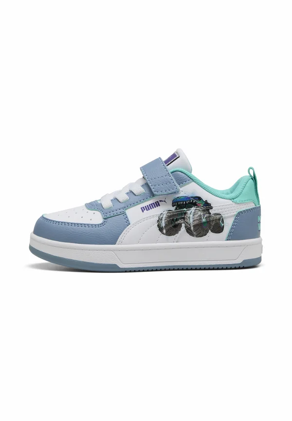 HOT WHEELS MONSTER TRUCKS CAVEN SNEAKERS - Sneaker low - cool blue-white-aquatic