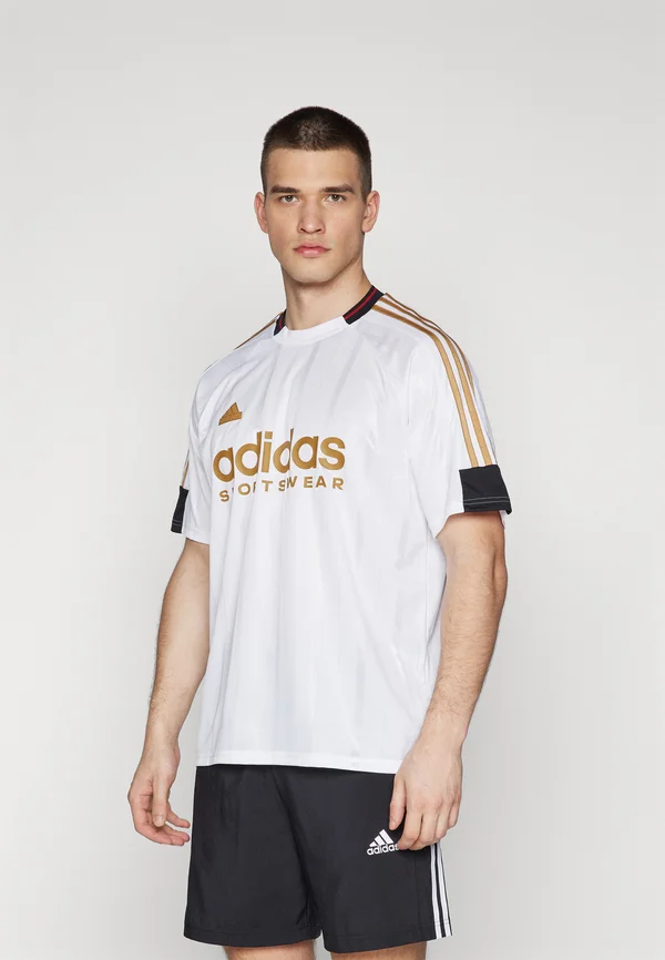 HOUSE OF TIRO NATIONS PACK - T-Shirt print - white/black/team victory red/tan