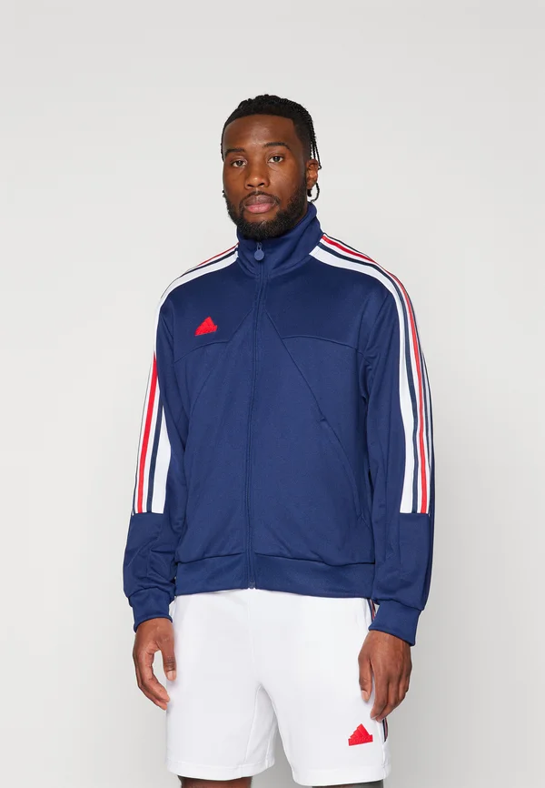 HOUSE OF TIRO NATIONS PACK TRACK - Trainingsjacke - team navy blue/white/better scarlet