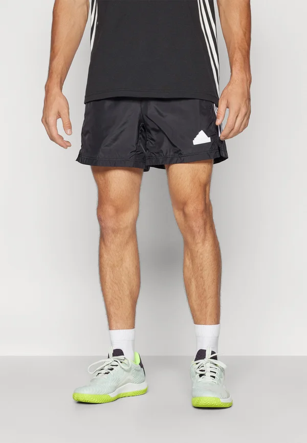 HOUSE OF TIRO SHORT - Kurze Sporthose - black/white