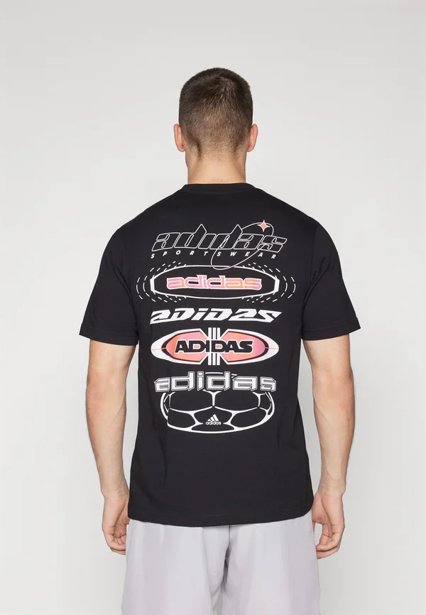 HOUSE OF TIRO SUMMER GRAPHIC TEE - T-Shirt print - black