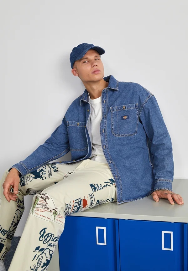 HOUSTON - Hemd - classic blue