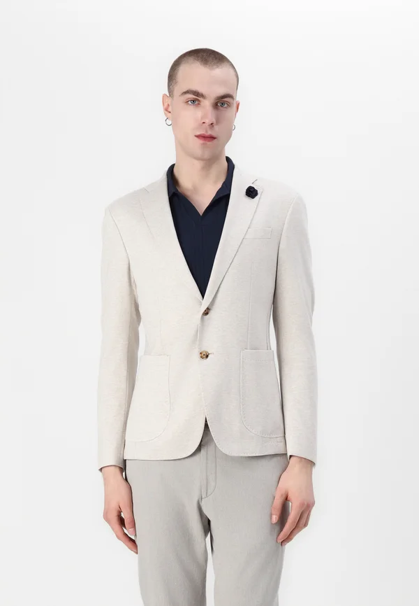 HOVEREST - Sakko - open beige