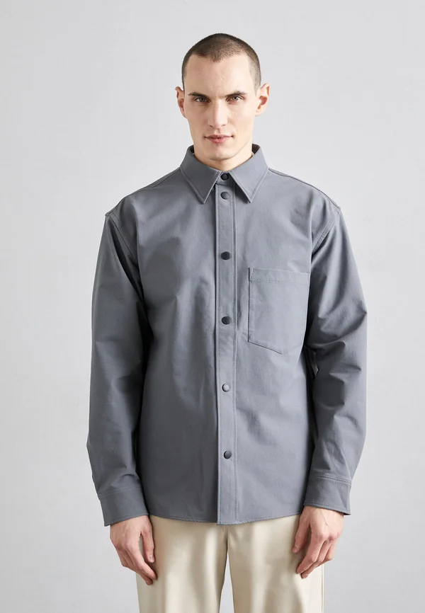 HOWARD TECH OVERSHIRT - Leichte Jacke - lava smoke