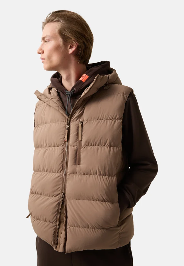 HOWARD - Weste - karamell