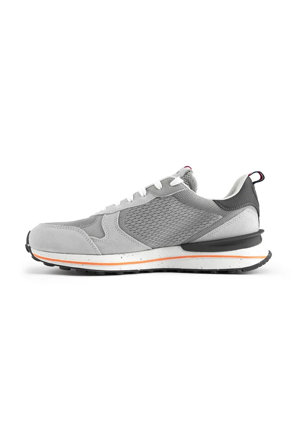 HRTG RETRO - Laufschuh Straße - drizzle grey   rainy beige   pumpkin orange
