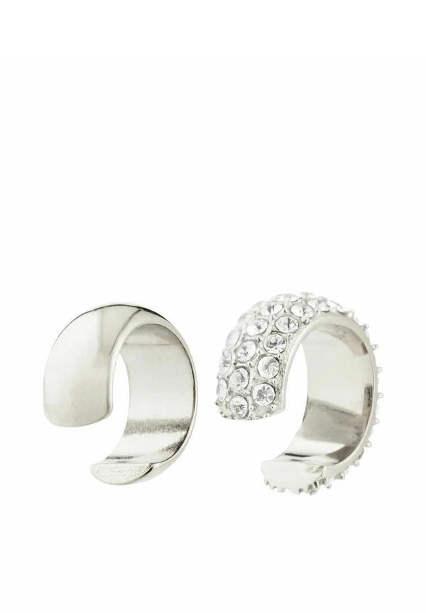 HUDSYN SET - Ohrringe - silver-coloured