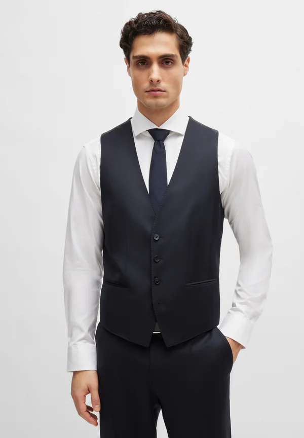 HUGE - Anzugweste - dark blue