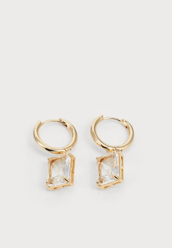 HUGGIE DROP - Ohrringe - gold-coloured