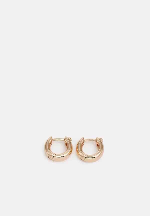 HUGGIE EARRINGS - Ohrringe - rose gold-coloured