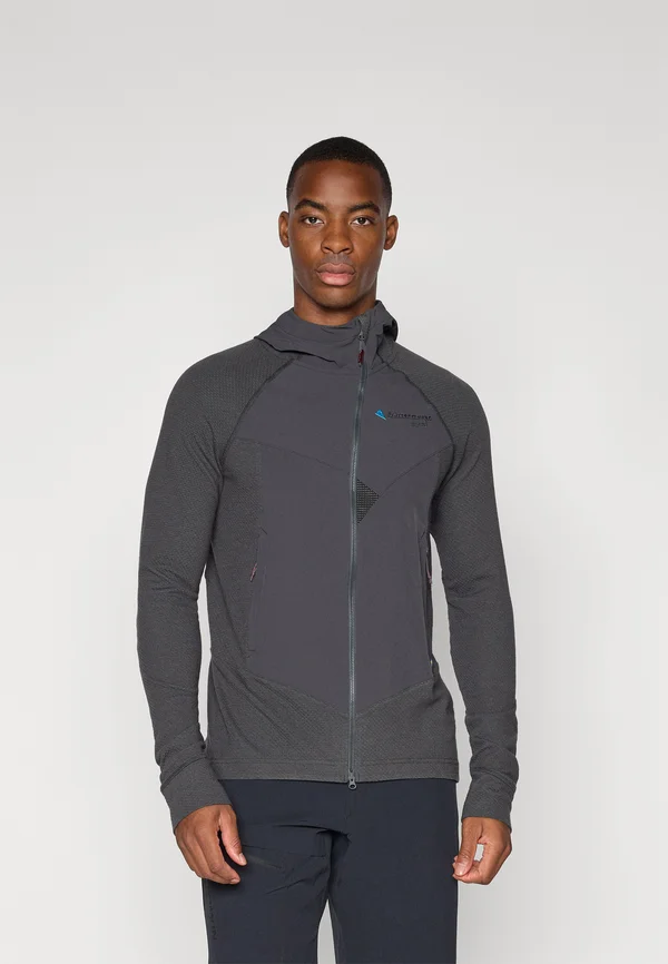 HUGIN ZIP HOODIE  - Outdoorjacke - raven