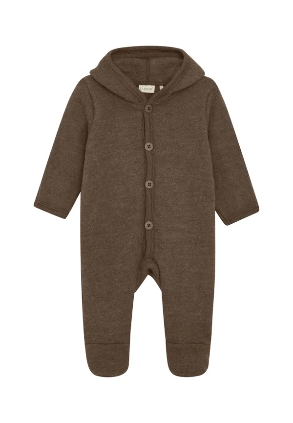 HUSH WHOLE - Strampler - rain drum melange