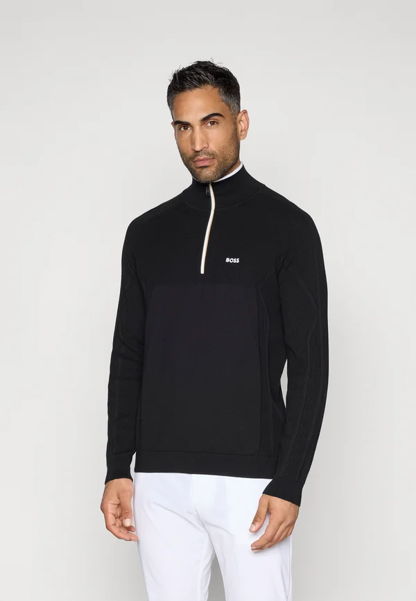 HYDRO - Strickpullover - black