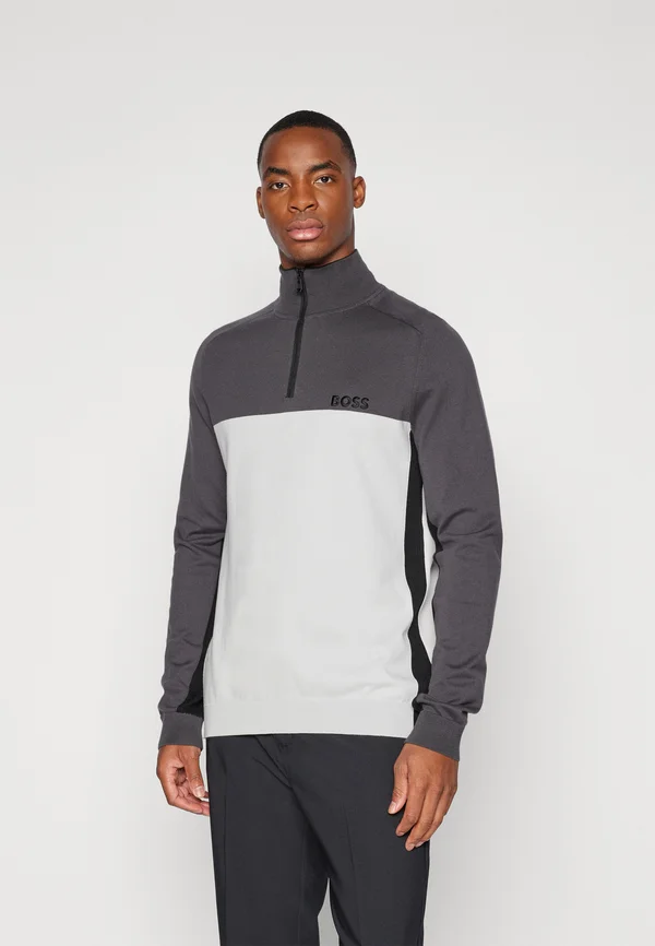 HYDRO - Strickpullover - light grey/pastel grey