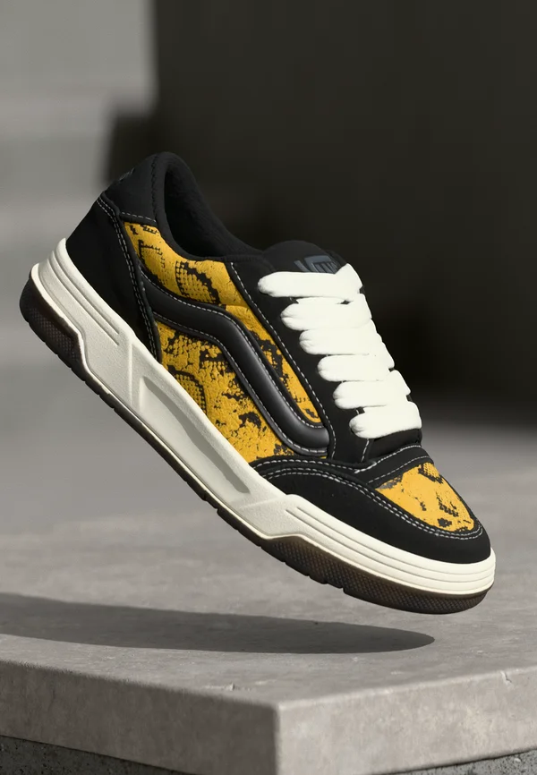 HYLANE UNISEX - Skateschuh - black/yellow