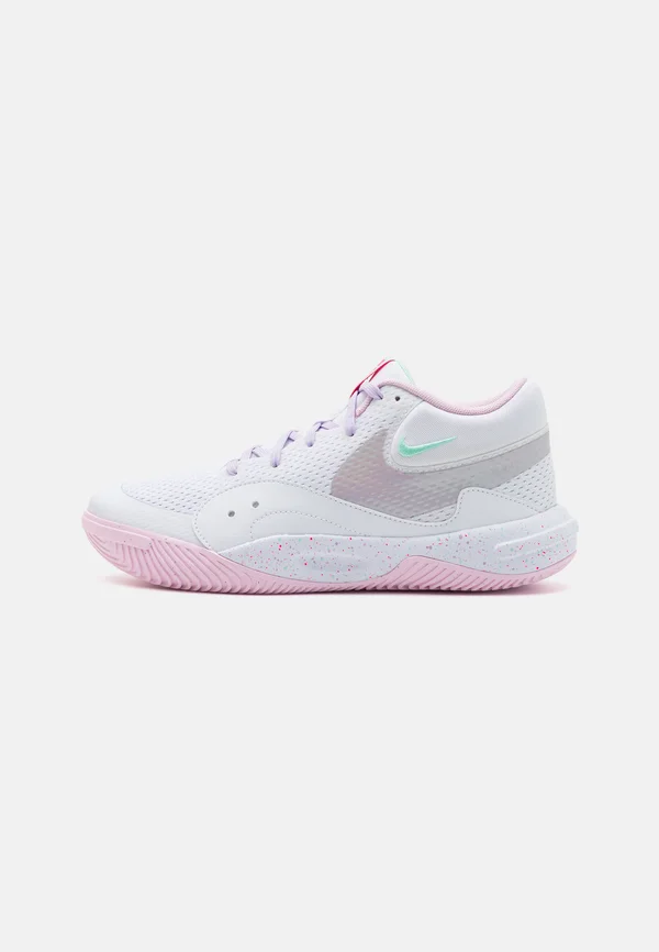 HYPERQUICK SE - Volleyballschuh - white/pink foam/violet mist/mint foam