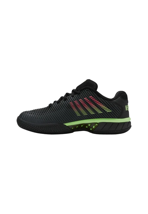 HYPERT EXPRESS - Multicourt Tennisschuh - black soft neon green neon lava