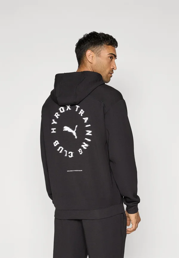 HYROX CLOUDSPUN HOODIE - Kapuzenpullover - black