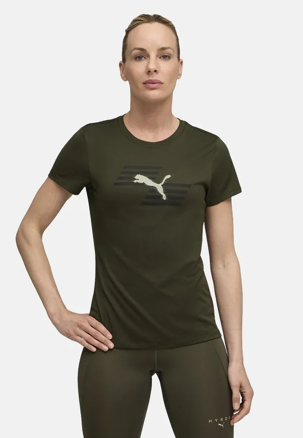 HYROX GRAPHIC - T-Shirt print - dark olive