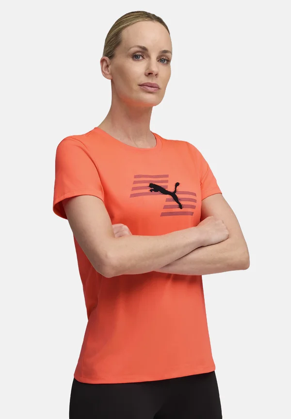 HYROX GRAPHIC - T-Shirt print - glowing red