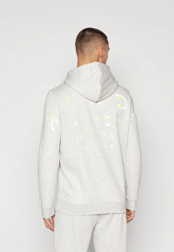 HYROX HEAVYWEIGHT HOODIE - Kapuzenpullover - light gray heather