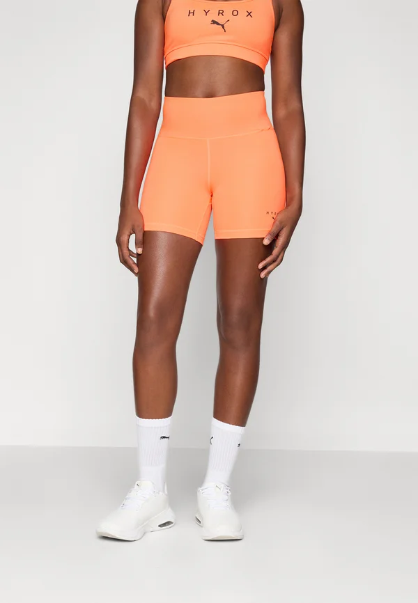 HYROX SHORT  - Tights - glowing red