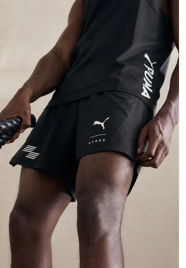 HYROX X PUMA ULTRAWEAVE SHORT - Kurze Sporthose - black