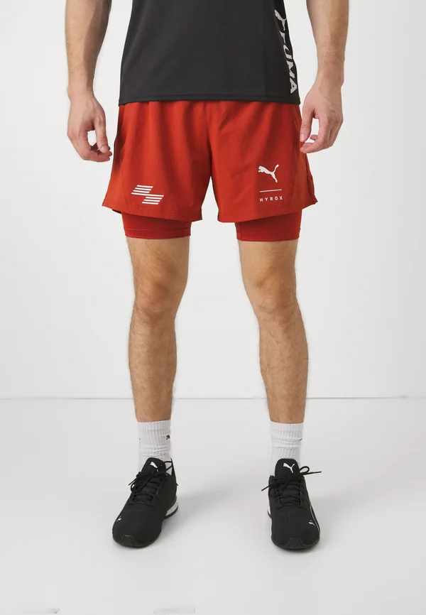 HYROX X PUMA ULTRAWEAVE SHORT - Kurze Sporthose - mars red