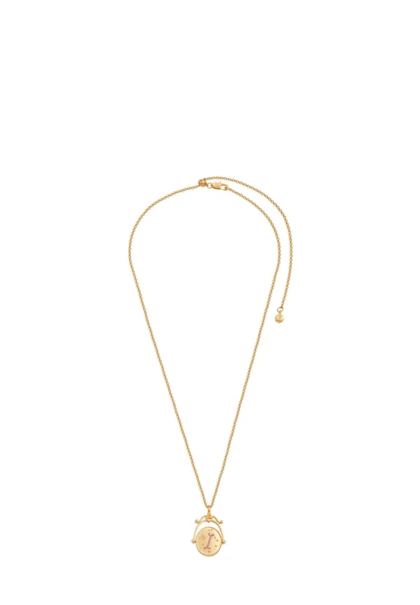 I INITIAL IRIS SPINNER CHAIN - Halskette - gold-coloured