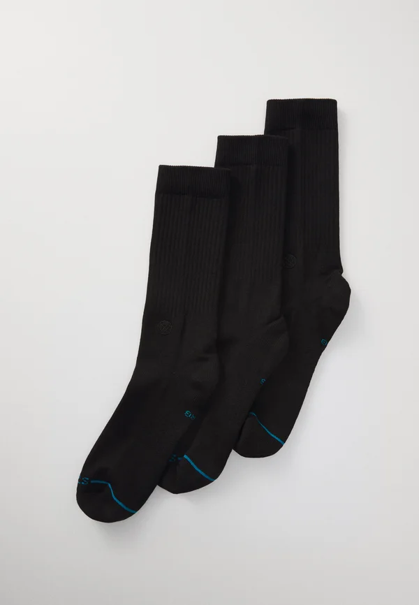ICON 3 PACK - Socken - black/black