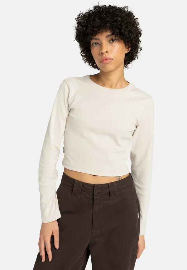 ICON CROP - Langarmshirt - teg