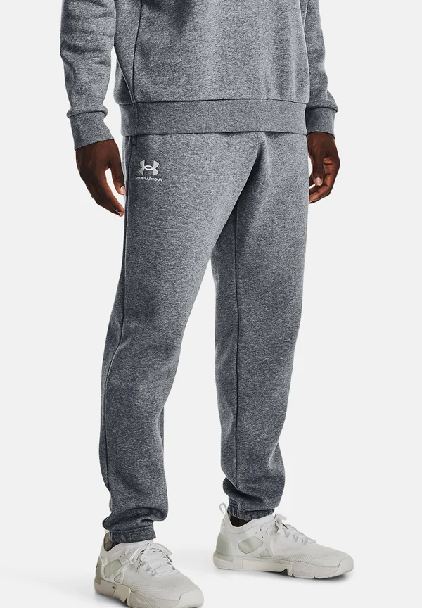 ICON FLEECE - Jogginghose - pitch gray medium heather /  / white