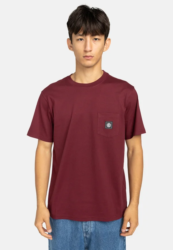 ICON LABEL POCKET  - T-Shirt basic - red