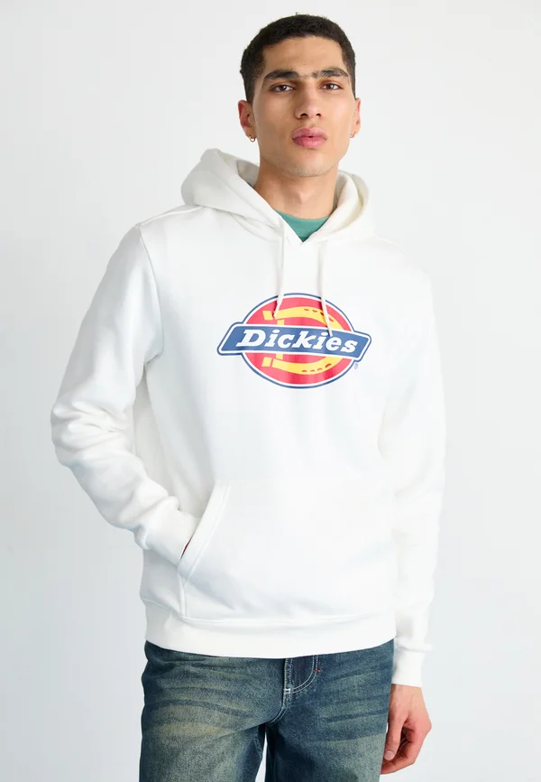 ICON LOGO HOODIE - Kapuzenpullover - white