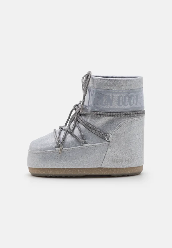 ICON LOW GLITTER UNISEX - Snowboot/Winterstiefel - silver