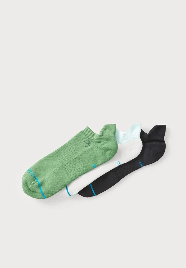 ICON LOW TAB UNISEX 3 PACK - Socken - green