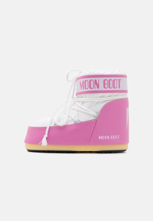 ICON LOW UNISEX - Schnürstiefelette - pink/white