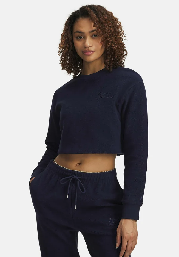 ICON TERRY VARSITY - Sweatshirt - midnight navy