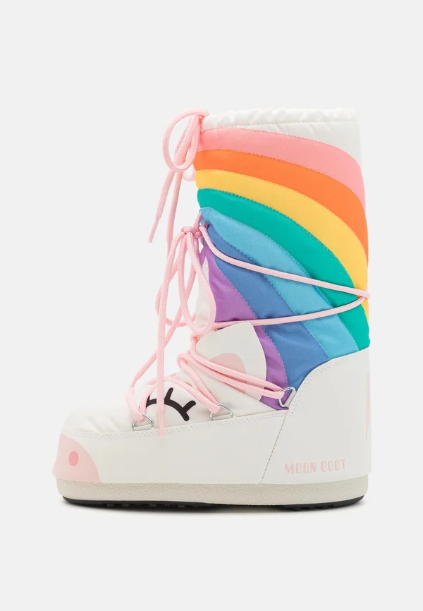 ICON UNICORN - Schnürstiefel - white/multi-coloured
