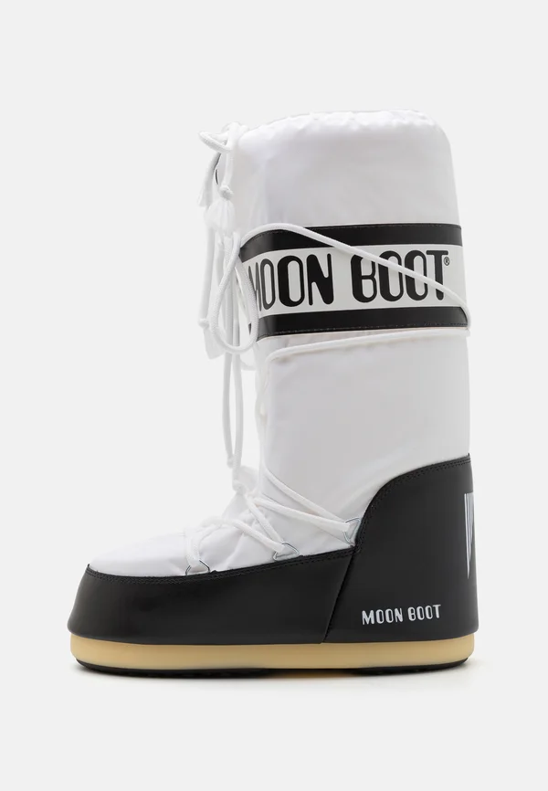 ICON UNISEX - Schnürstiefel - black/white
