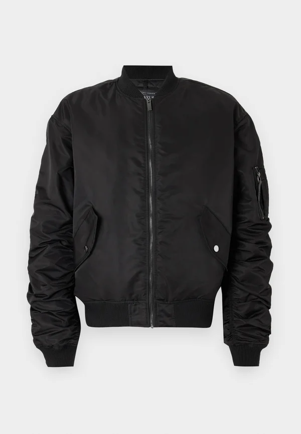 ICONIC BOMBER JACKET UNISEX - Bomberjacke - black