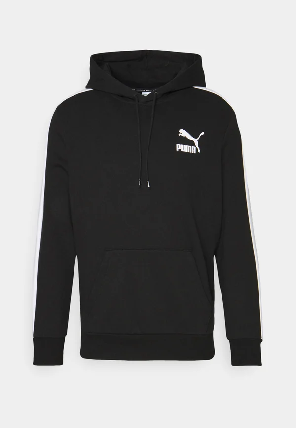 ICONIC T7 FT - Kapuzenpullover - black