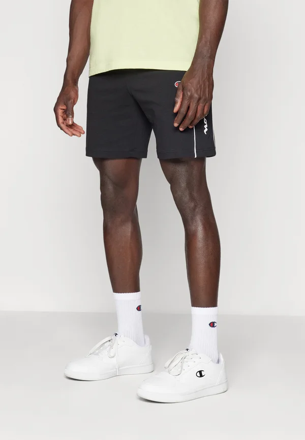 ICONS ATHLETIC SHORTS WITH LARGE LOGO - Kurze Sporthose - black