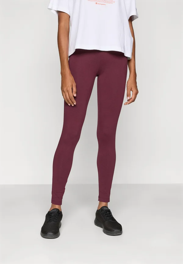 ICONS BASIC LEGGINGS - Tights - bordeaux