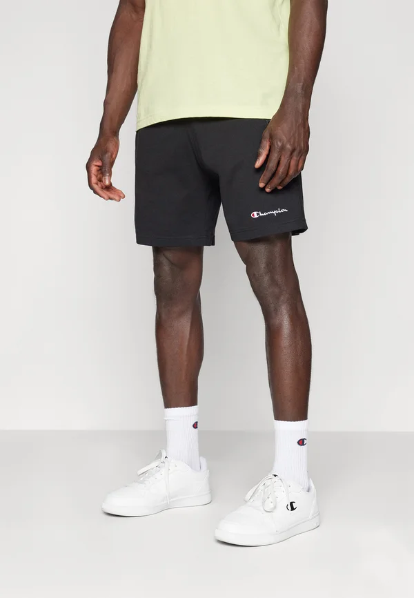 ICONS BERMUDA SHORTS WITH SMALL LOGO - Kurze Sporthose - black