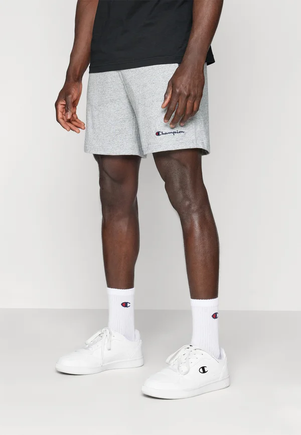 ICONS BERMUDA SHORTS WITH SMALL LOGO - Kurze Sporthose - grey