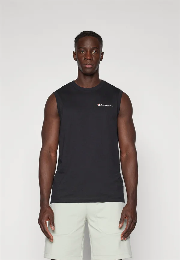 ICONS CREWNECK TANK WITH SMALL LOGO - Top - black