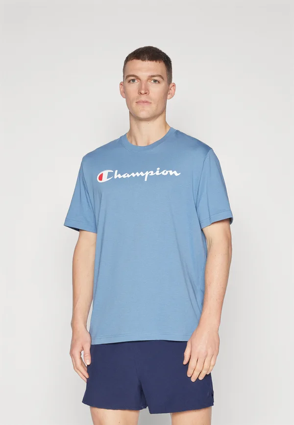 ICONS CREWNECK WITH LARGE LOGO - T-Shirt print - blue